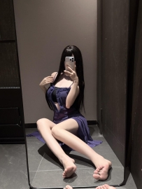 若彤 160.46.C.22歲  #小隻輕熟 #紫色誘惑 #甜美嫵媚