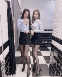 #台中C奶櫃姐閨蜜倆開炮 12k可約