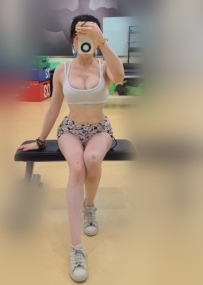 #臺北  美露 163cm  50kg  小Dcup  26歲  #健身達人 妹妹性欲很強