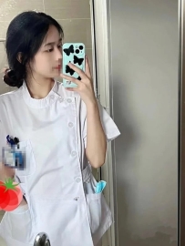 歡歡 160cm.C奶.45kg.24歲 護士妹妹兼職 平時都是給別人打針