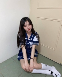 #超喜歡穿JK服的小可愛 【小芸162 C奶. 43 22奶】
