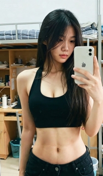 夢妍  168 49 D  24歲  研二生  熱愛健身  運動小天使  有腹肌 馬甲線 很性感