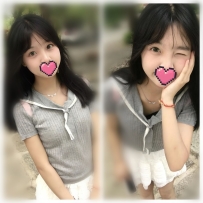 #新品初兼職 貝貝 157cm B奶 45kg 18歲 嬌小女孩 可可愛愛 惹人憐愛
